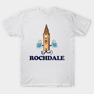 Rochdale Town Hall (1930s rubberhose cartoon character style) T-Shirt